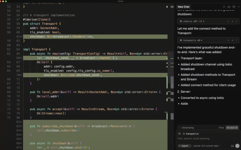 Cursor AI is one of the best AI for Coding in 2025
