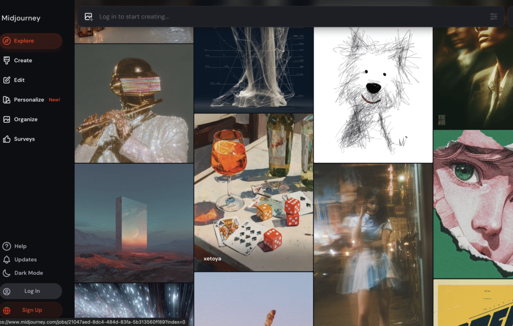 Midjourney AI is one of the best Image Generator without Restriction in 2025