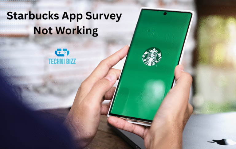 Starbucks App Survey Not Working