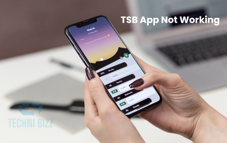 TSB Mobile App Not Working